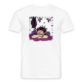 Raffael's Teuflischer Nachttraum nit Fledermaus - Männer T-Shirt - Weiß - Vorne - AI Model Male 178 dark (178cm)