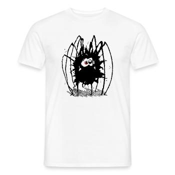 Spinne "Igitte" - Männer T-Shirt - Weiß - Vorne - AI Model Male 178 dark (178cm)