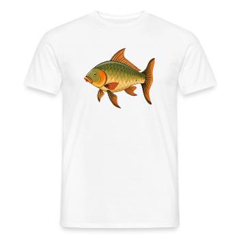 Karpfenfische - Männer T-Shirt - Weiß - Vorne - AI Model Male 178 dark (178cm)