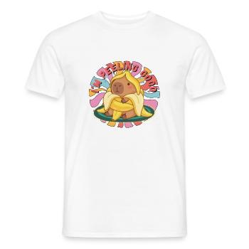 Guter Bananenbär-Scrub - Männer T-Shirt - Weiß - Vorne - AI Model Male 178 dark (178cm)
