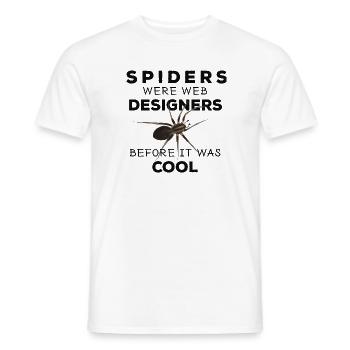 Nothing to fear but fear itself - Spinnen Angst - Männer T-Shirt - Weiß - Vorne - AI Model Male 178 dark (178cm)