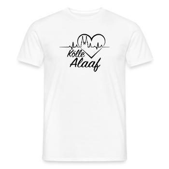 Kölle Alaaf - Männer T-Shirt - Weiß - Vorne - AI Model Male 178 dark (178cm)