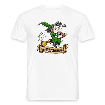 1000188454 - Männer T-Shirt - Weiß - Vorne - AI Model Male 178 dark (178cm)