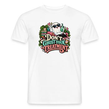 Niedliche Geisterbehandlung - Männer T-Shirt - Weiß - Vorne - AI Model Male 178 dark (178cm)