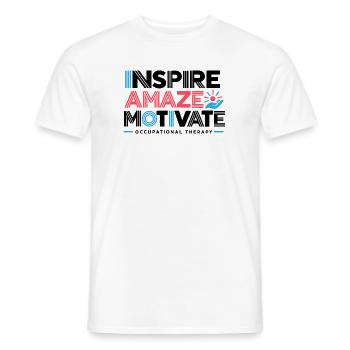 Ergotherapie Ergotherapie-Student Pädiatrie - Männer T-Shirt - Weiß - Vorne - AI Model Male 178 dark (178cm)