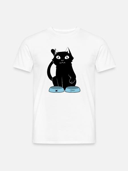 Personal Cat - Männer T-Shirt - Weiß