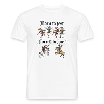 Scherz und Turrspiel - Männer T-Shirt - Weiß - Vorne - AI Model Male 178 dark (178cm)