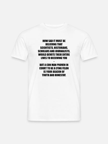 How sad - Männer T-Shirt - Weiß