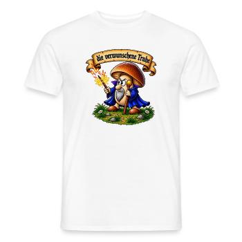 1000203221 - Männer T-Shirt - Weiß - Vorne - AI Model Male 178 dark (178cm)