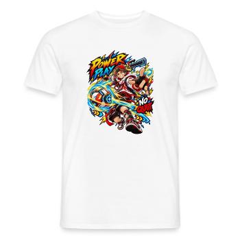 Generisches Gaming× Ball & Ball Sport - Männer T-Shirt - Weiß - Vorne - AI Model Male 178 dark (178cm)