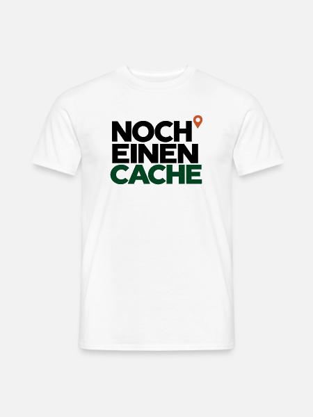 Noch einen Cache - Männer T-Shirt - Weiß