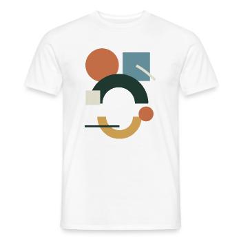 Bewegung - Männer T-Shirt - Weiß - Vorne - AI Model Male 178 dark (178cm)