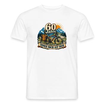 60 Jahre Immer Noch Auf Tour - Männer T-Shirt - Weiß - Vorne - AI Model Male 178 dark (178cm)