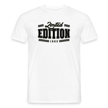 Limited Edition 1960 – 66. Geburtstag Vintage - Männer T-Shirt - Weiß - Vorne - AI Model Male 178 dark (178cm)