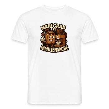 Hobby Barista Geschenk für neue Siebträgerfans - Männer T-Shirt - Weiß - Vorne - AI Model Male 178 dark (178cm)