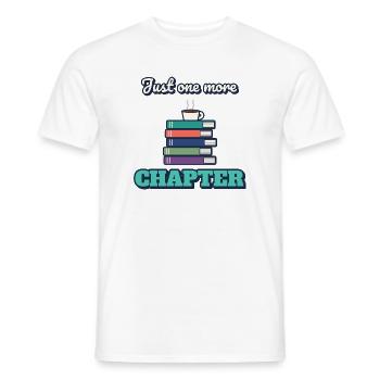 Nur noch ein Kapitel - Männer T-Shirt - Weiß - Vorne - AI Model Male 178 dark (178cm)