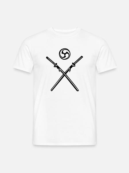 katana_tomoe - Männer T-Shirt - Weiß