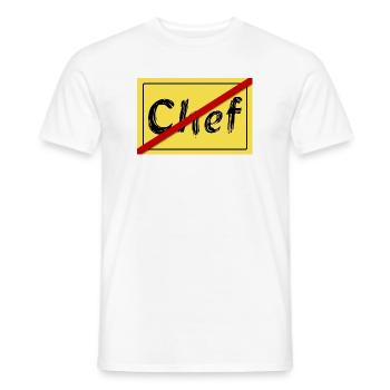 Ex-head - Men's T-Shirt - white - Front - AI Model Male 178 dark (178cm)