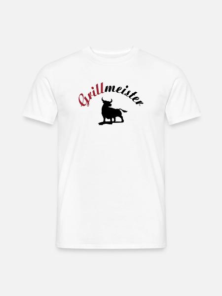 Maître de gril - T-shirt homme - blanc