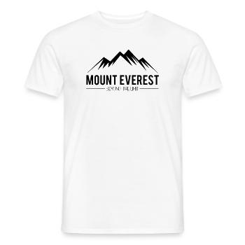 Mount Everest Beyond the Limit - Men's T-Shirt - white - Front - AI Model Male 178 dark (178cm)