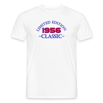 Classique Limité 1956 - T-shirt homme - blanc - Devant - AI Model Male 178 dark (178cm)