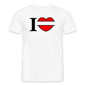 I like logo with bar in between to own text - Men's T-Shirt - white - Front - AI Model Male 178 dark (178cm)