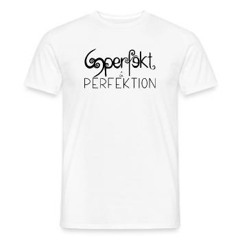 Statement - Men's T-Shirt - white - Front - AI Model Male 178 dark (178cm)