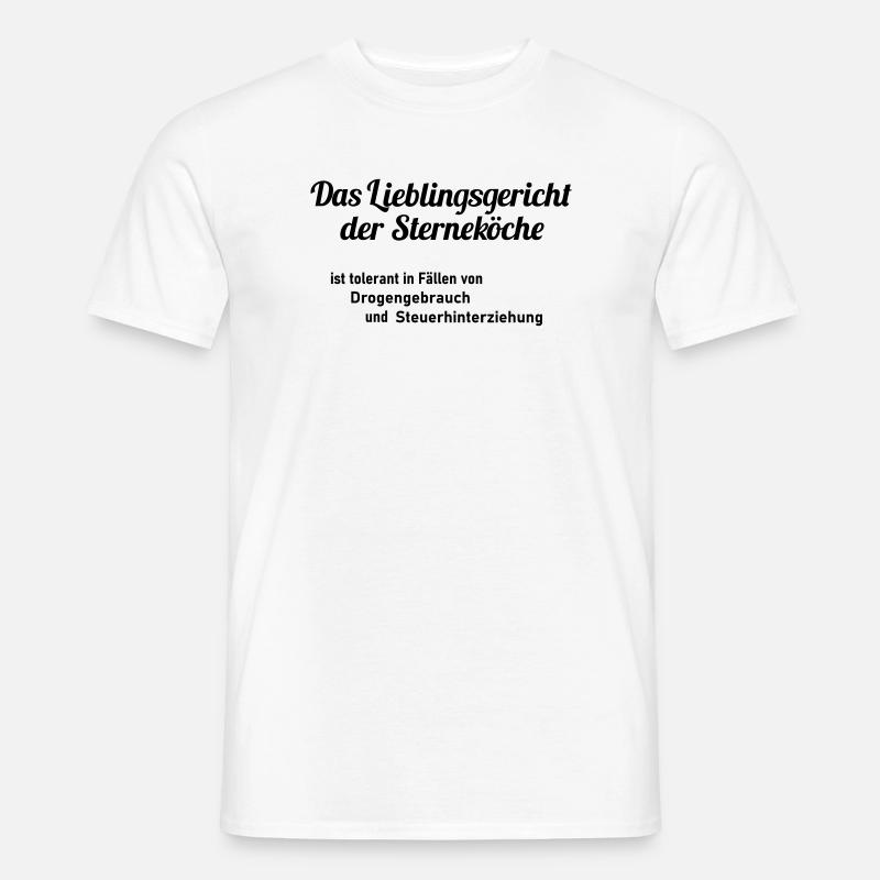 Lieblingsgericht - Männer T-Shirt - Weiß