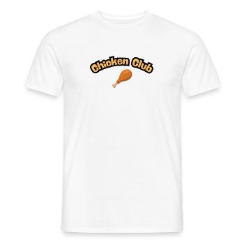 Chicken Club Chicken Lover - Männer T-Shirt - Weiß - Vorne - AI Model Male 178 dark (178cm)