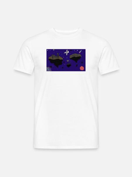 Raum - Männer T-Shirt - Weiß