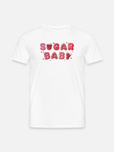 Zuckersüßes Baby - Männer T-Shirt - Weiß