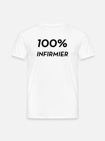 Nurse PKrankenschwester Infirmier Infirmière - Men's T-Shirt - white
