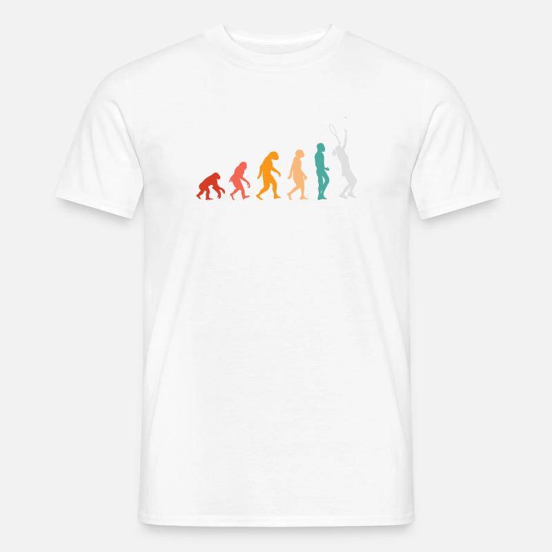 Tennis Evolution - Men’s T-shirt - white
