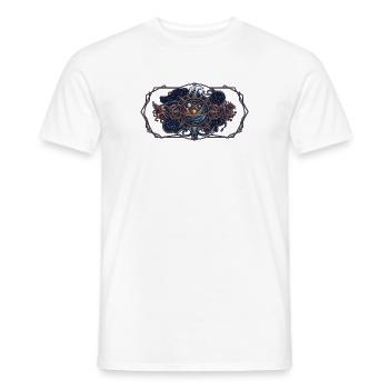 Nordstern Mythos Kompass - Männer T-Shirt - Weiß - Vorne - AI Model Male 178 dark (178cm)