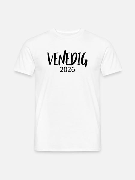 Venedig 2026 - Männer T-Shirt - Weiß