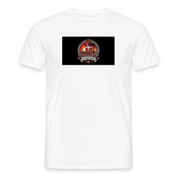 Danmark Viking Coast Heritage - Männer T-Shirt - Weiß - Vorne - AI Model Male 178 dark (178cm)