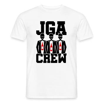 Équipe de l’enterrement de vie de garçon - T-shirt homme - blanc - Devant - AI Model Male 178 dark (178cm)