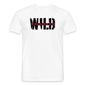 Expérience sauvage - T-shirt homme - blanc - Devant - AI Model Male 178 dark (178cm)