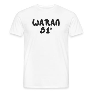 Design for the Oranais of Algeria WARAN 31 - Men's T-Shirt - white - Front - AI Model Male 178 dark (178cm)