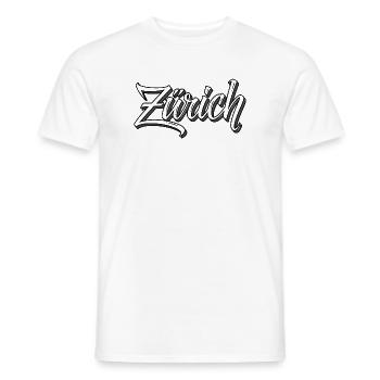 Zürich - Männer T-Shirt - Weiß - Vorne - AI Model Male 178 dark (178cm)