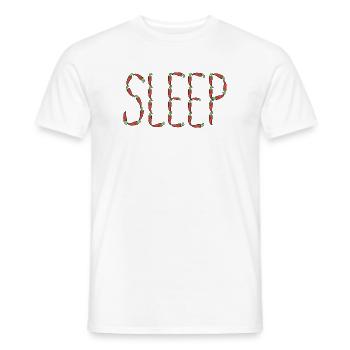 Chilischot-Schlaf - Männer T-Shirt - Weiß - Vorne - AI Model Male 178 dark (178cm)