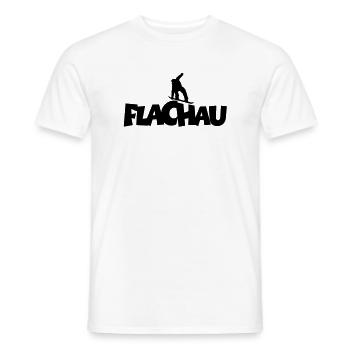 Flachau Snowboard Snowboarding - Männer T-Shirt - Weiß - Vorne - AI Model Male 178 dark (178cm)