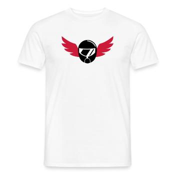 Go-Kart / Karting / Kart / Fahrer - Männer T-Shirt - Weiß - Vorne - AI Model Male 178 dark (178cm)