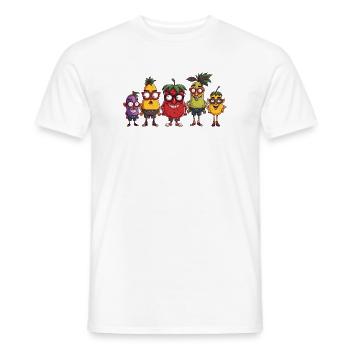 fruit - T-shirt homme - blanc - Devant - AI Model Male 178 dark (178cm)