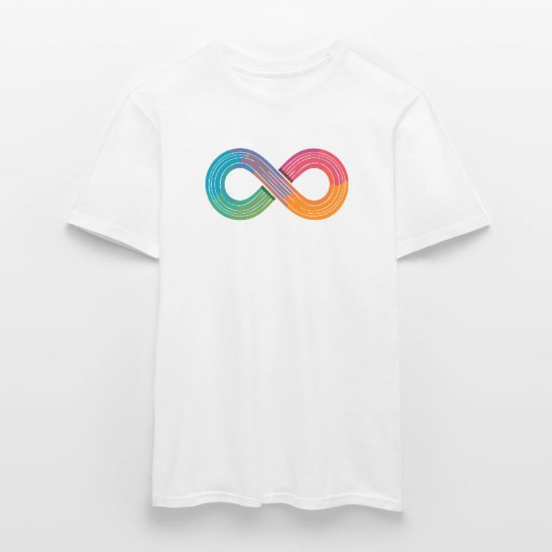Unendlicher Regenbogen oder doch einfach nur Flow? Männer T-Shirt