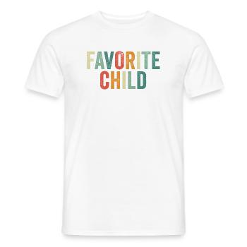 Favorite Kid Funny I'm the Favorite Kid - Men's T-Shirt - white - Front - AI Model Male 178 dark (178cm)