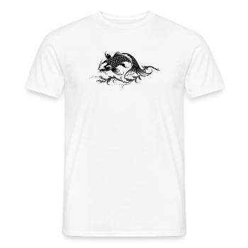 Koi Tattoo - Japan Fisch Motiv - Männer T-Shirt - Weiß - Vorne - AI Model Male 178 dark (178cm)