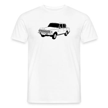 Wartburg , Oldtimer Kult , DDR Legende ...(25) - Männer T-Shirt - Weiß - Vorne - AI Model Male 178 dark (178cm)