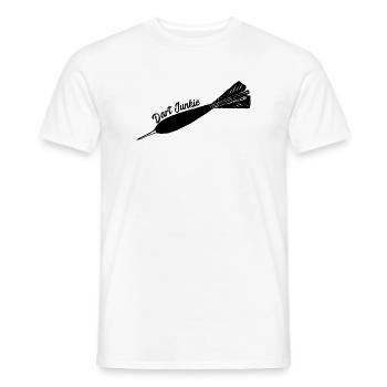 Dart, Darts, darten, Dart T-Shirt, Darts Shirt - Männer T-Shirt - Weiß - Vorne - AI Model Male 178 dark (178cm)