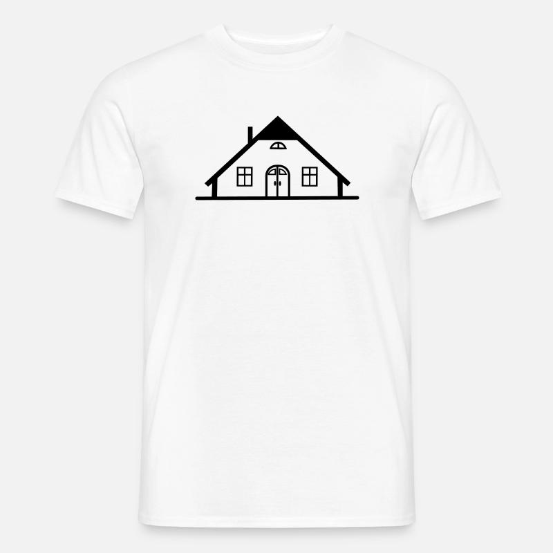 Bauernhof Scheune Lagerhaus - Männer T-Shirt - Weiß